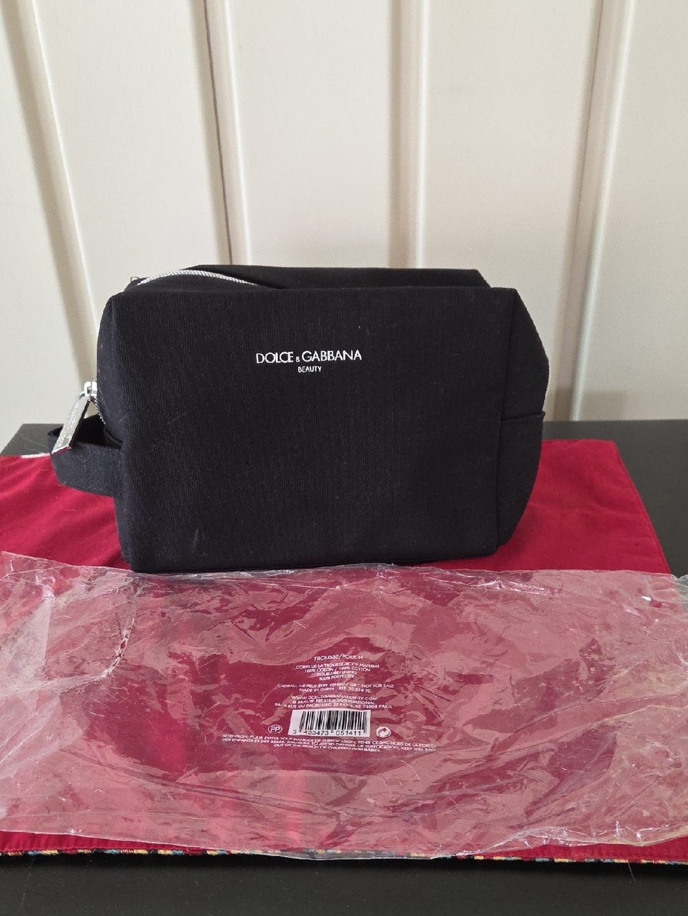 Beauty Black Gift With Purchase Cosmetic Bag Pouch
